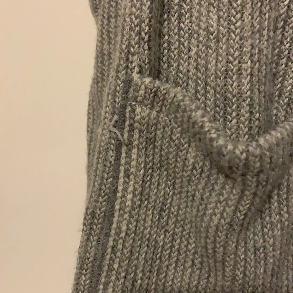 Knit Cowl Pullover Sweater w/ Fringe AS IS - Picture 3 of 9